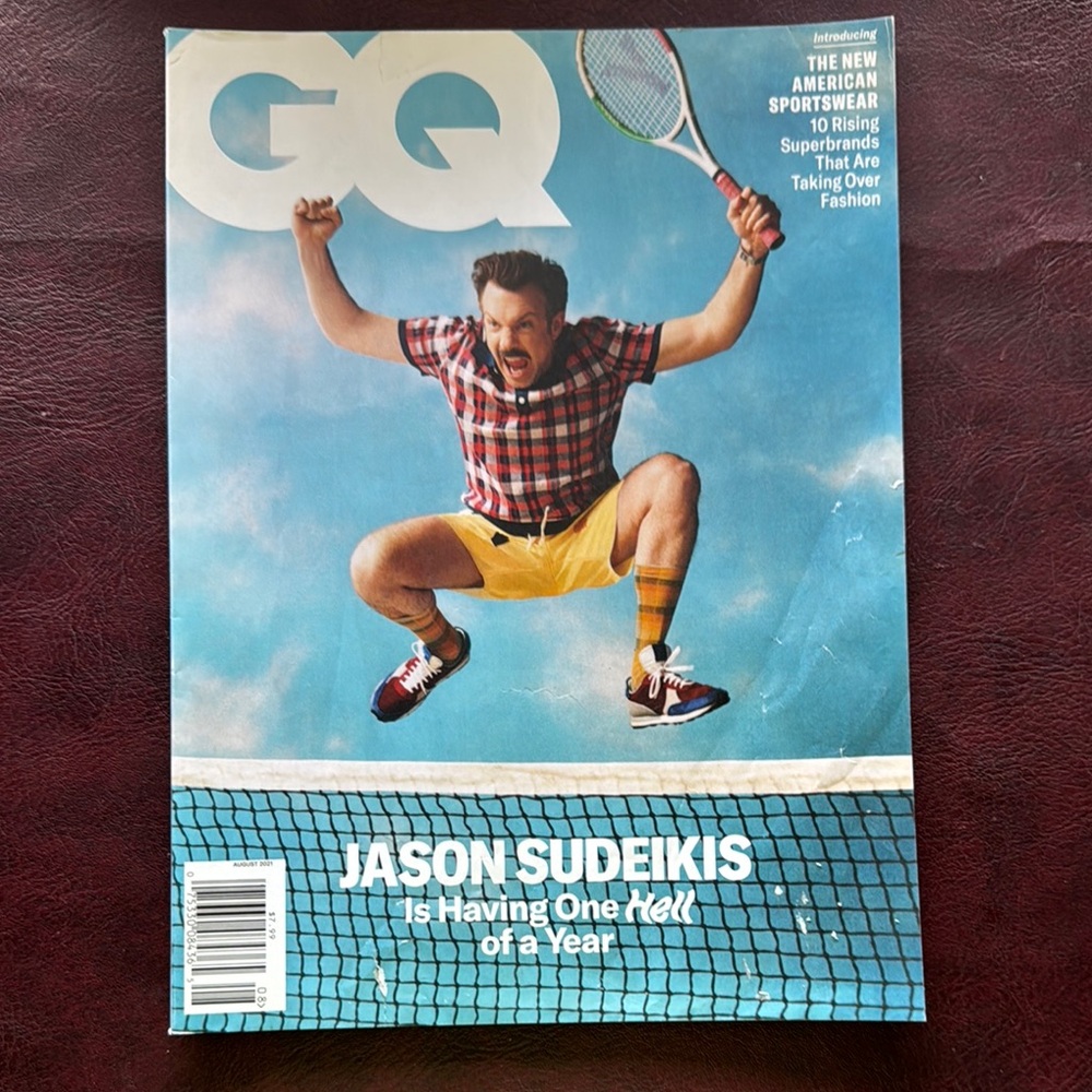 GQ Magazine - Jason Sudeikis Aug/21 Cover